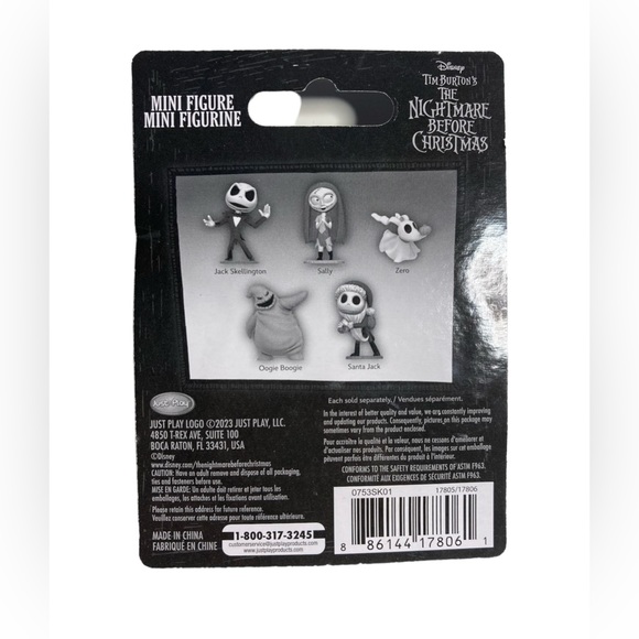 New Oogie Boogie Mini Figure The Nightmare Before Christmas Tim Burton - Picture 2 of 3